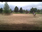 Ada and Tommy pony ride