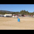 Ada 1st place barrel trot on Gem Star the horse